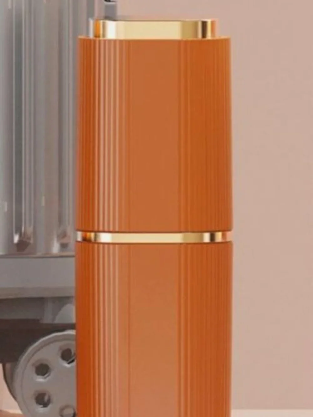 Toothbrush Holder Storage Organizer Orange and Gold